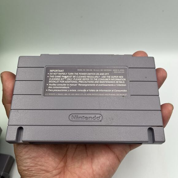 Street Fighter II (Super Nintendo, SNES, 1992) - Tested & Working - Ships Free - Picture 3 of 5